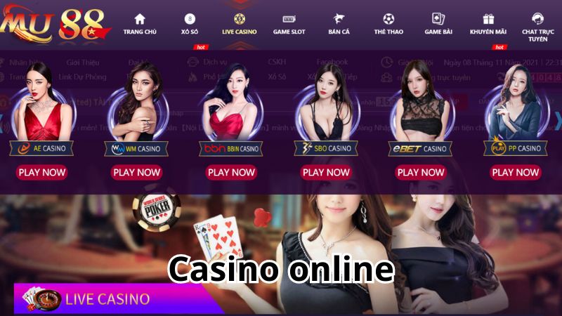 Casino online Mu88